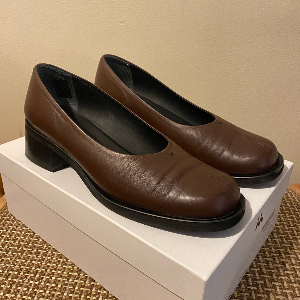 Maguire Cannella Brown Leather Women's Shoes